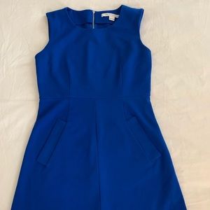 Blue dress from Diane yon furstenberg. Size  6.